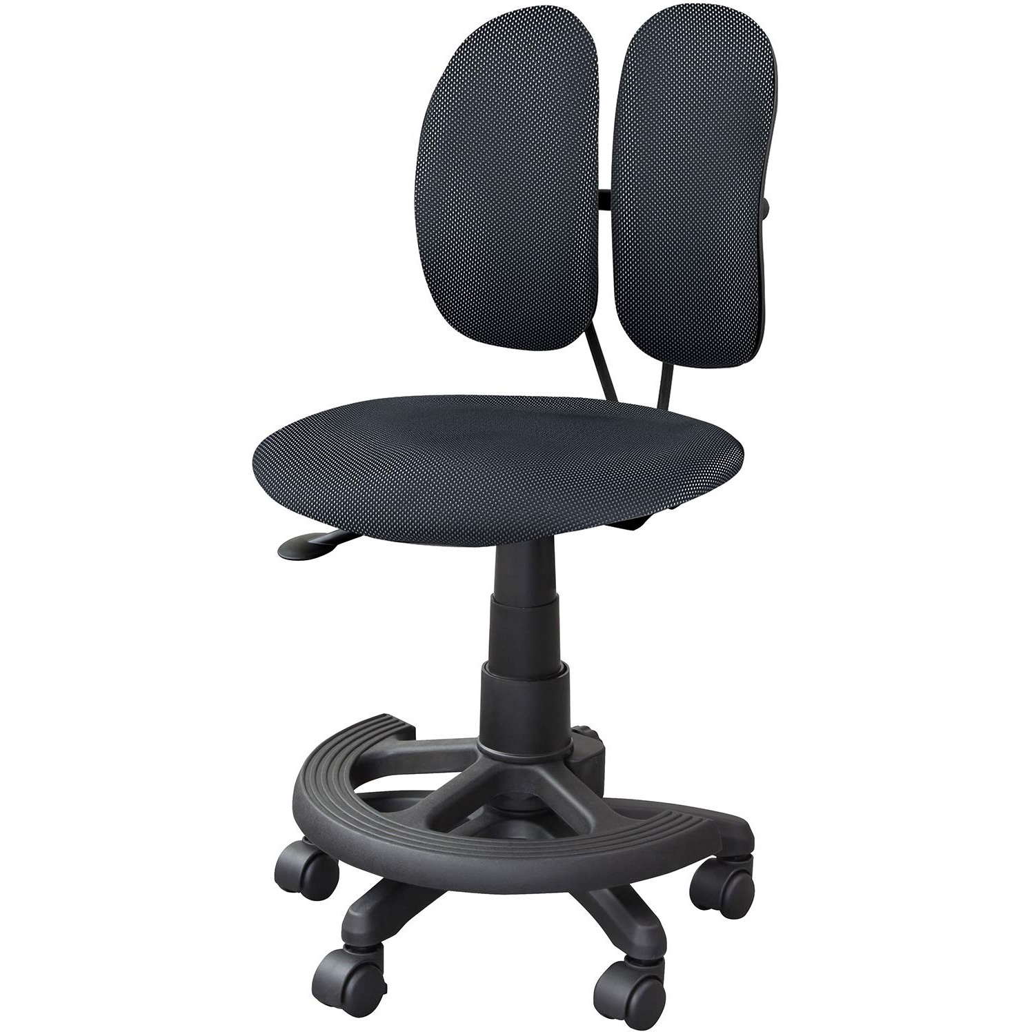 ❖【未使用に近い】DUOREST チェア 背もたれ可動 DR-286BY DR-286BY(GY) オフィスチェア 背もたれ可動 ジャストフィット 1脚