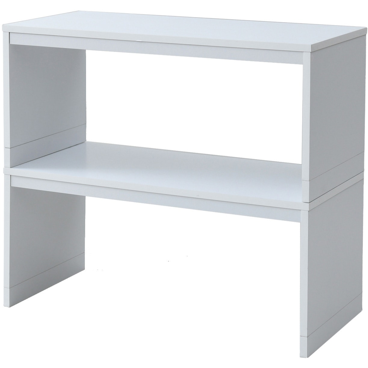 CSC2-8237(WH) 頑丈 整理棚 YAMAZEN(山善) ホワイト色 - 【通販