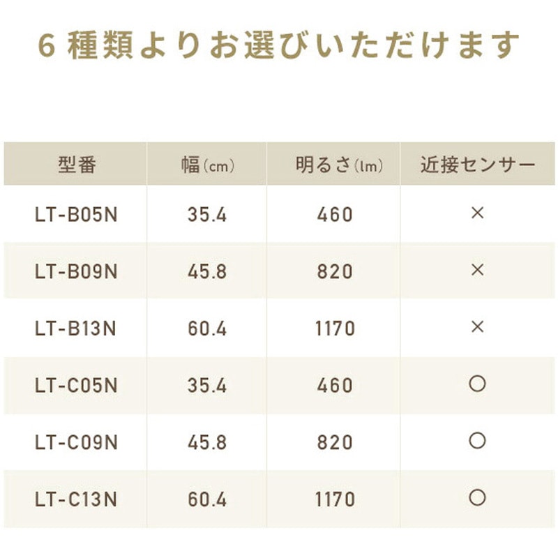 LT-B13N LED多目的灯 YAMAZEN(山善) 電源AC100V(50/60Hz