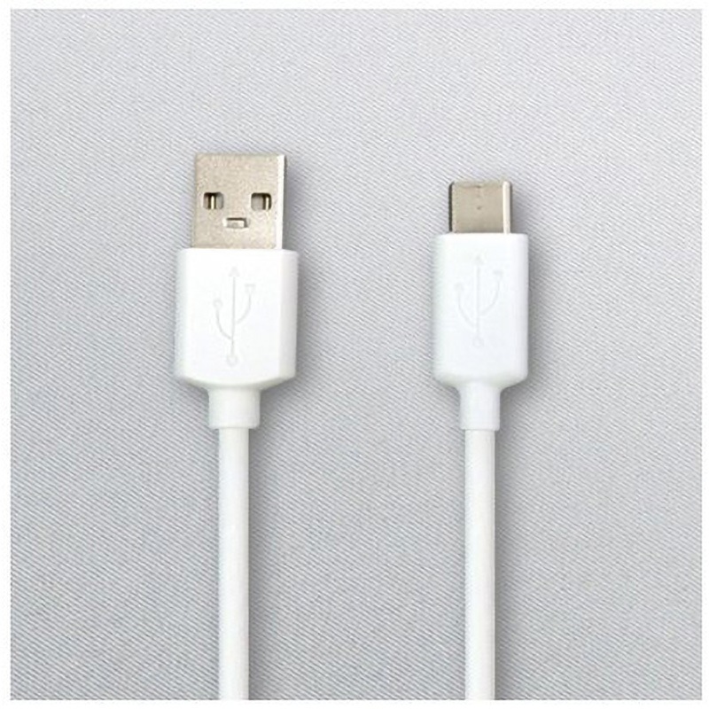 まとめ） トップランドmicroUSBケーブル ホワイト 1m M4512 1本 【×5