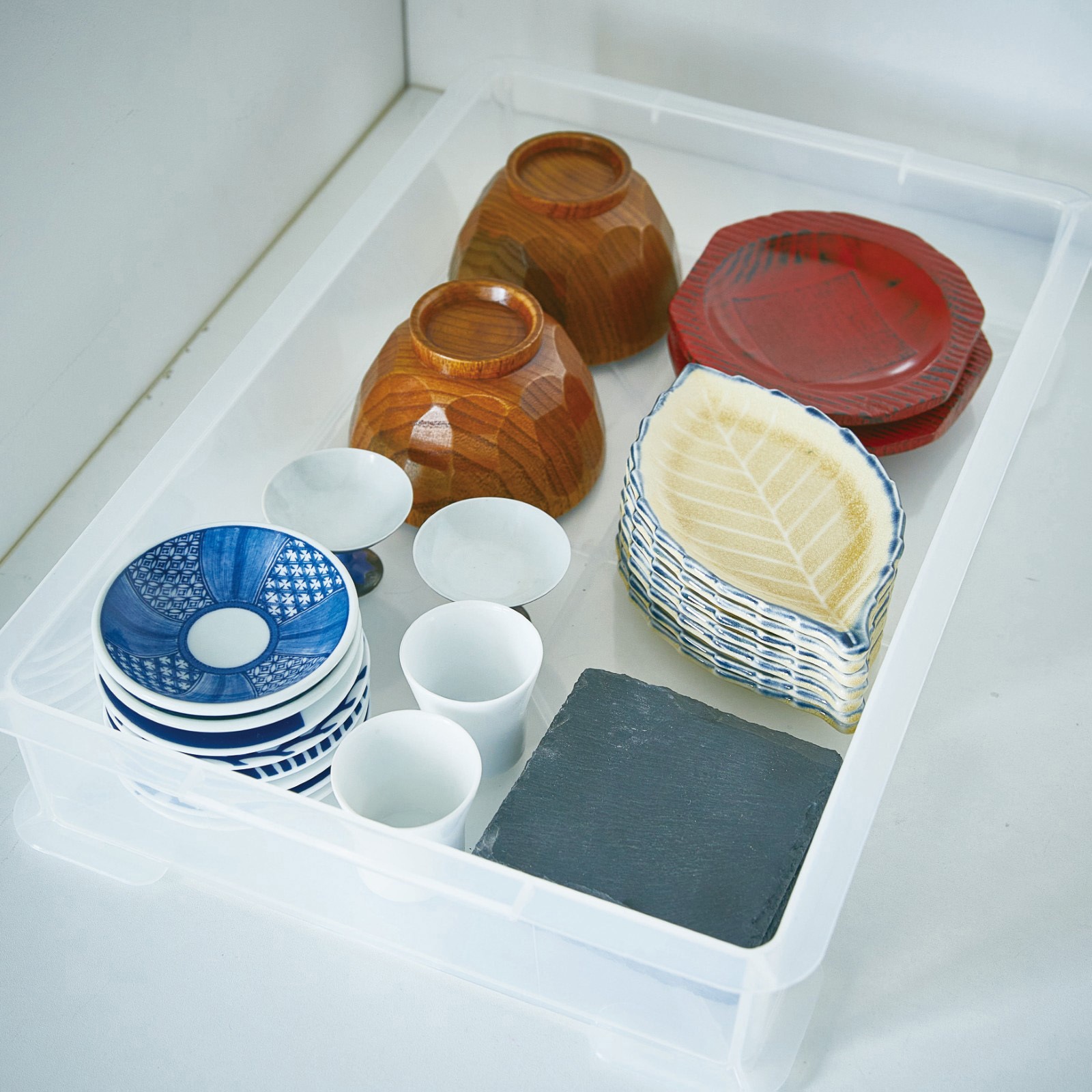 552289 フードテナー サンコープラスチック クリア色 1個 【通販