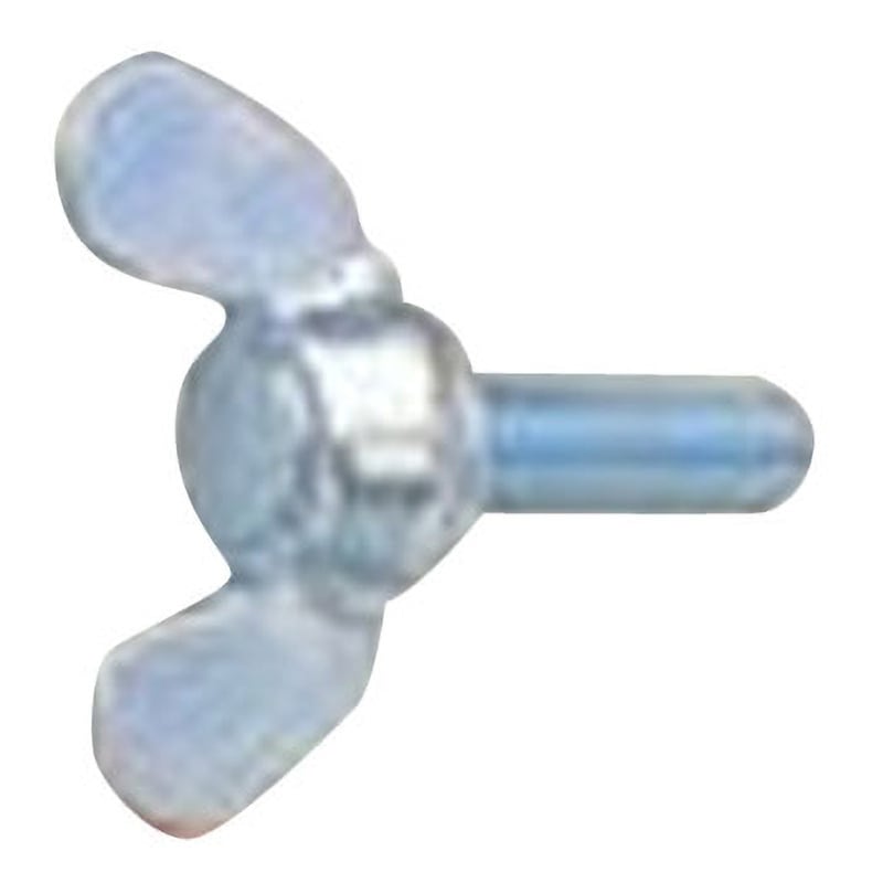 M6×10 冷間蝶ボルト 1種(鉄/亜鉛黒)(小箱) 大阪魂 呼びM6長さ10mm 1箱(300個)