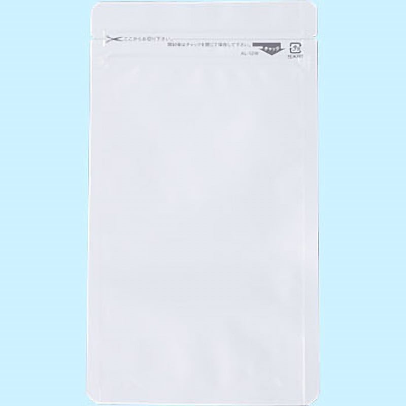 AL-12W ラミジップ ホワイトパウチ スタンドパック 1パック(50枚