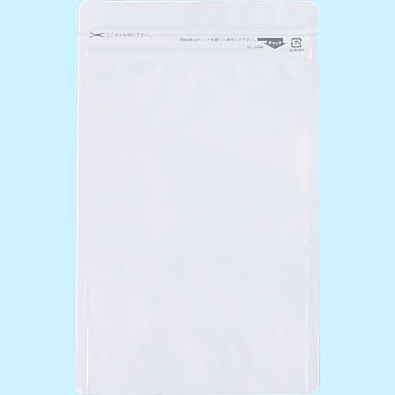   スタンドバッグ ホワイト AL-14W ラミジップ ホワイトパウチ スタンドパック 1パック(50枚