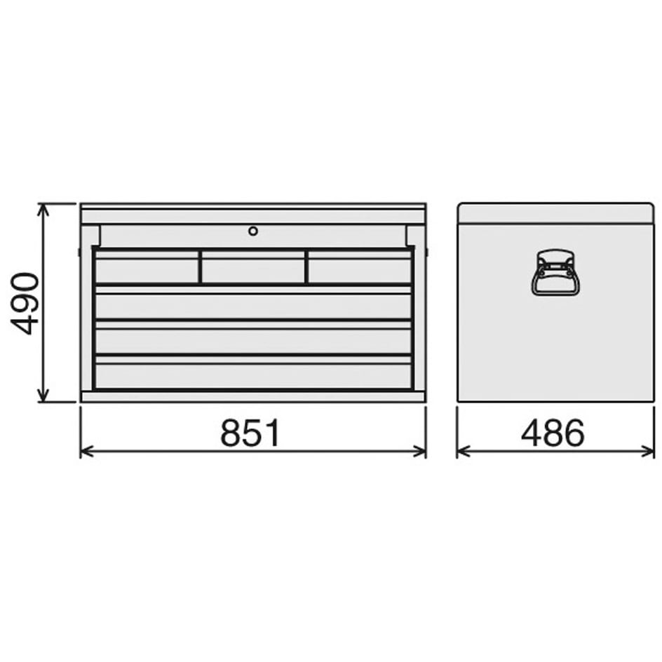 TCX960 ワイドキャビネットセット 1個 TONE(トネ/旧:前田金属工業