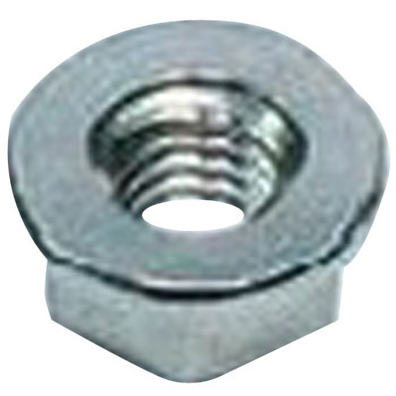 3/8 フランジナット セレート無 ウィット(鉄/3価ホワイト)(小箱) 大阪魂 ねじの呼びW3/8 1箱(250個)