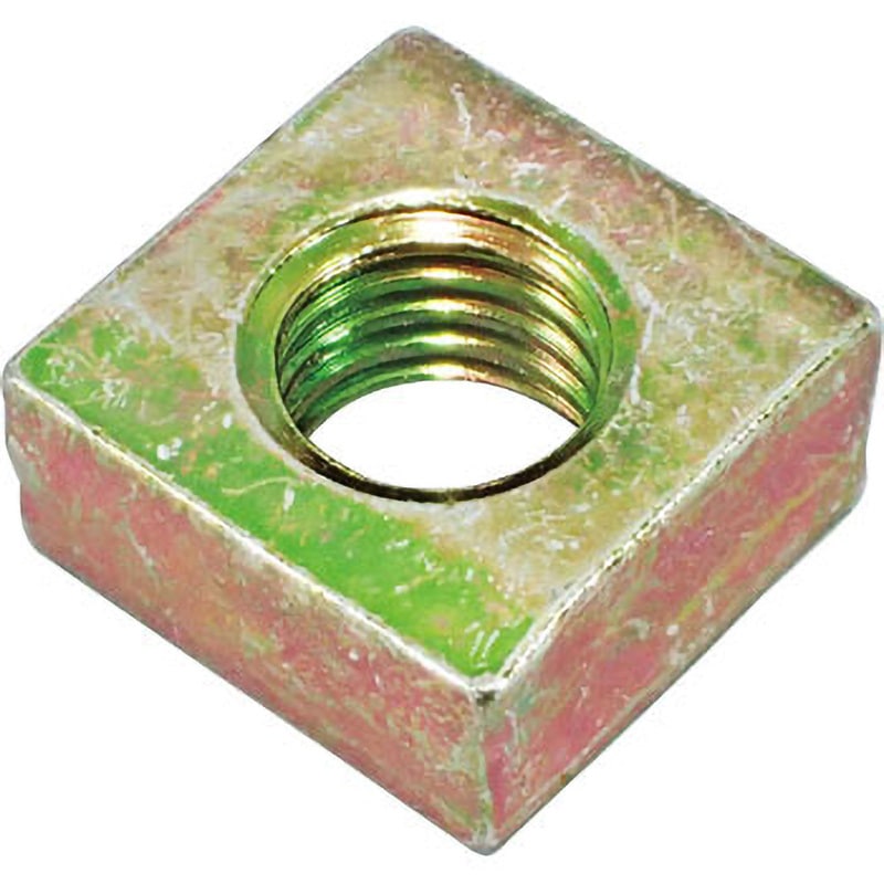 M10 四角ナット(鉄/クロメート)(小箱) 大阪魂 呼びM10 1箱(250個)