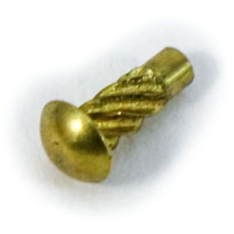 0×4.8 黄銅 パーカー鋲(黄銅 /生地)(小箱) 大阪魂 長さ4.8mm 1箱(1000