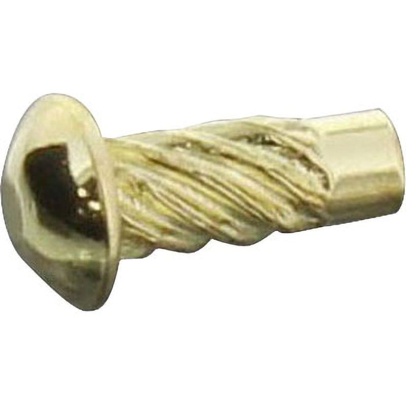 00×6.4 鉄 パーカー鋲(鉄 /BSメッキ)(小箱) 大阪魂 長さ6.4mm 1