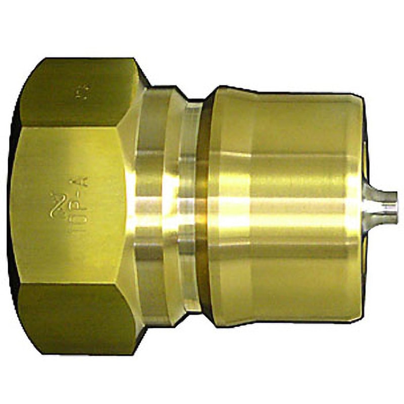 10P-A BRASS EPDM SPカプラTypeA プラグ(真鍮製・EPDMシール) 日東工器 最高使用圧力2.0MPa 質量630g 相手側取付サイズR1 1/4 12,464円