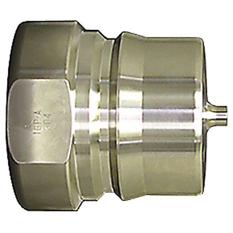 16P-A SUS FKM SPカプラTypeA プラグ(ステンレス製・ふっ素ゴムシール) 日東工器 めねじ 最高使用圧力2.0MPa 相手側取付サイズR2  16P-A SUS FKM