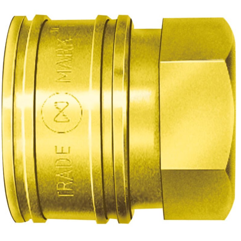 16TSF BRASS FKM TSPカプラ 日東工器 最高使用圧力1.5MPa 耐圧力2.3MPa   16TSF BRASS FKM