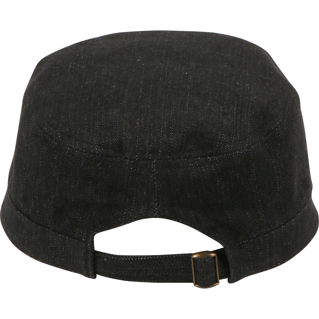 6508 デニムワークキャップ カジメイク インディゴ色 フリーサイズ