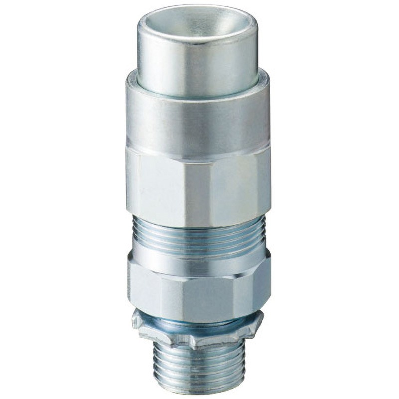 EX28BPD ケーブルグランド 屋内専用 ユニオン付 ベルマウス 岩崎電気 適合ケーブル17～19Φmm 1個 EX28BPD