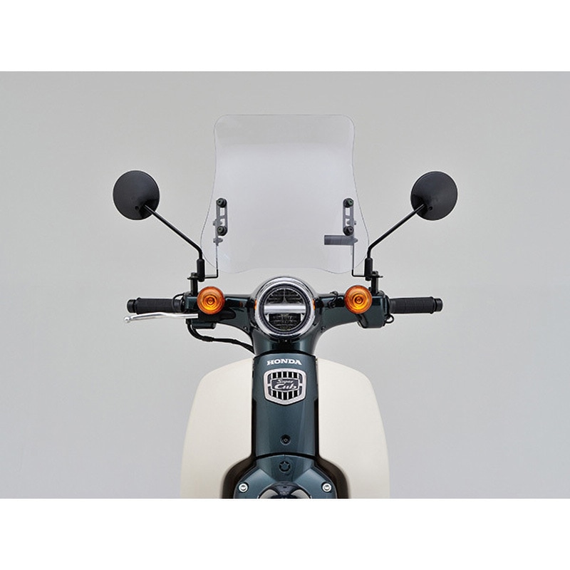 96525 ウインドシールドRS スーパーカブ50('12～'17)〈AA04〉/('18)〈AA09〉、スーパーカブ110('12～'17)〈JA10〉/('18)〈JA44〉 1セット DAYTONA(デイトナ) 【通販モノタロウ】