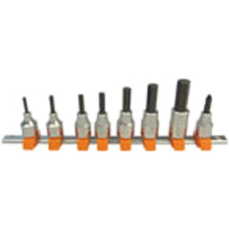 ヘキサゴン ソケット ビットソケット 8本セット セットケース 六角 インパクト対応 工具 ビット ヘキサゴンソケット ヘキサゴンソケットセ : ヘキサゴン ソケット ビットソケット 8本セット セット