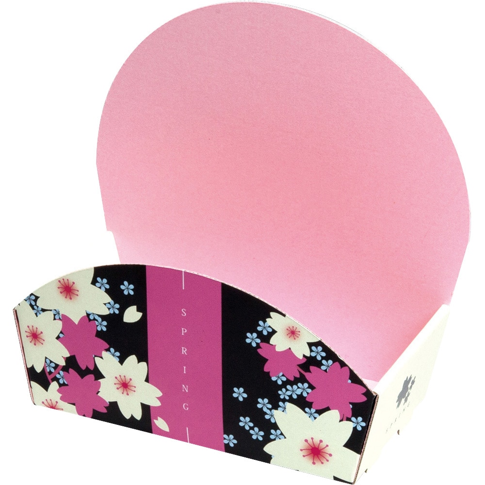 19-1301 ぷちばすけっと 春 ヤマニパッケージ 寸法132×75×40Hmm 1箱(100枚) 19-1301