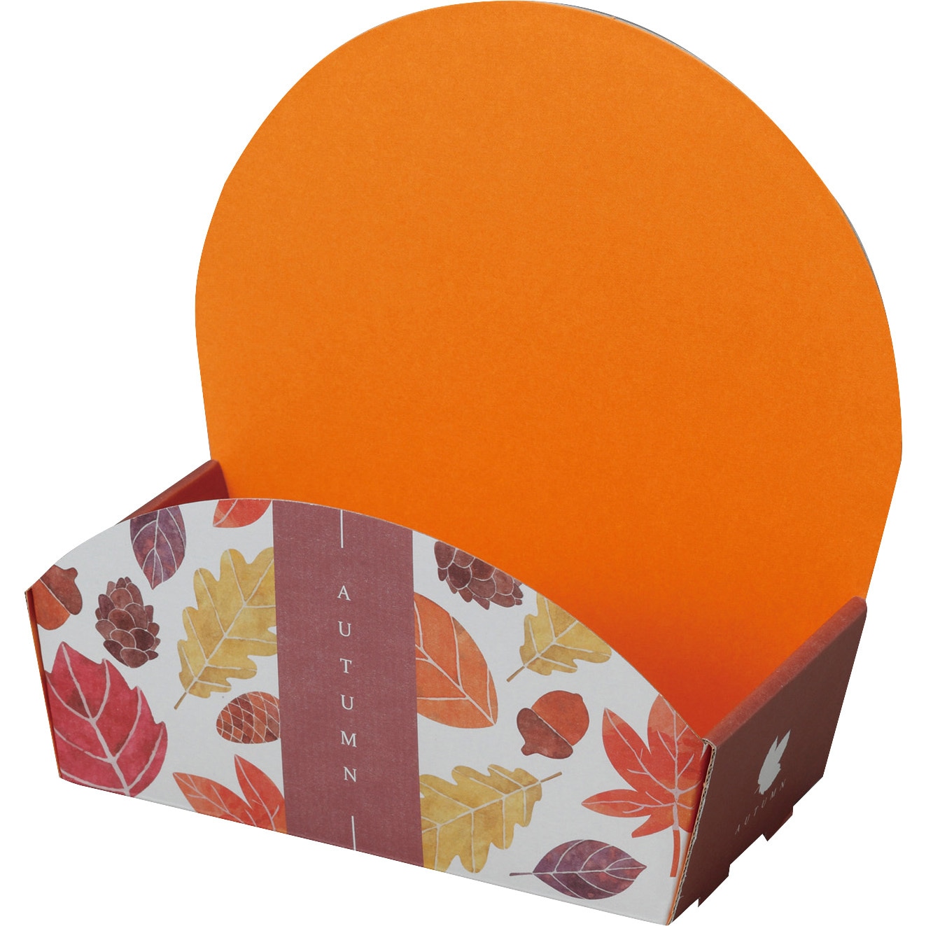 19-1314 ぷちばすけっと 秋 ヤマニパッケージ 寸法132×75×40Hmm 1箱(100枚) 19-1314