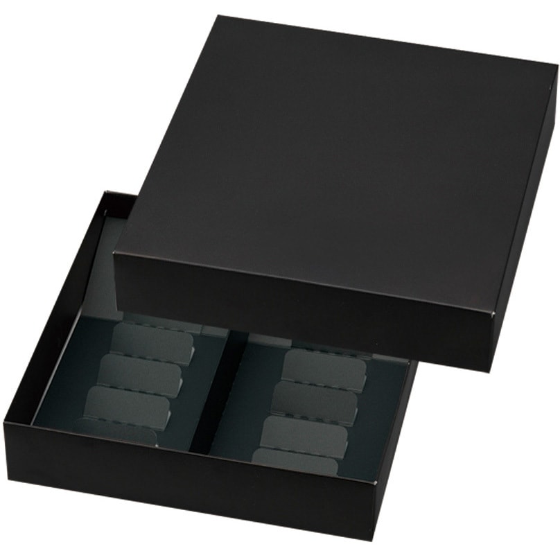 19-1311B くろぎふと 中 ヤマニパッケージ 寸法240×235×50Hmm 1箱(100枚) 19-1311B 14,785円