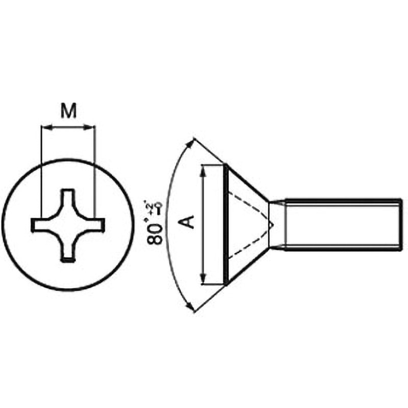 （＋）ＵＮＣ（ＦＬＡＴステン(+)UNC(FLAT 5/16X2
