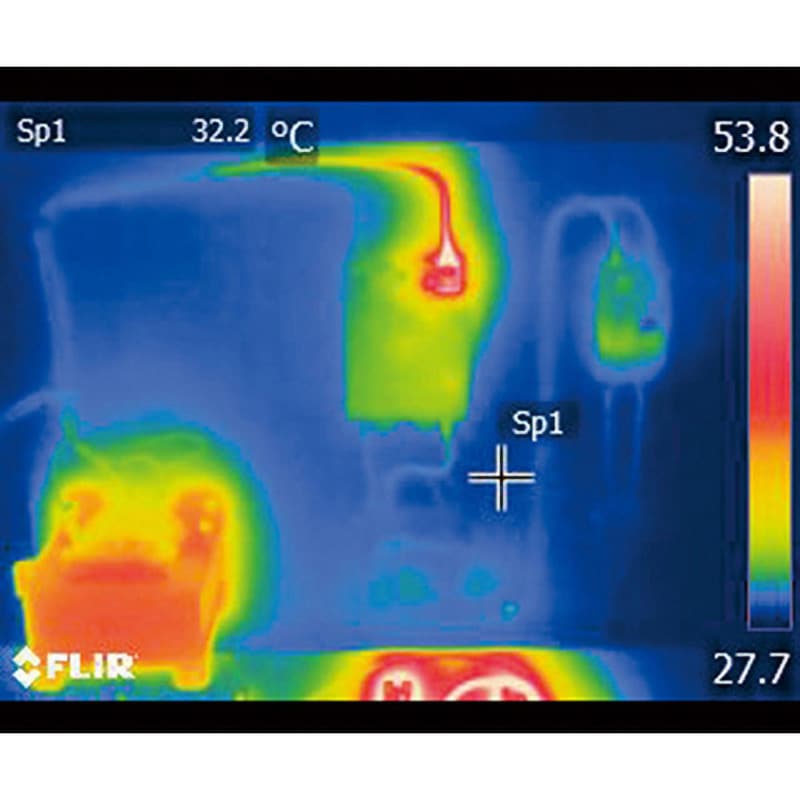 C2 【レンタル】サーモグラフィカメラ C2 Flir(フリアーシステムズ) 寸法125×80×24mm - 【通販モノタロウ】