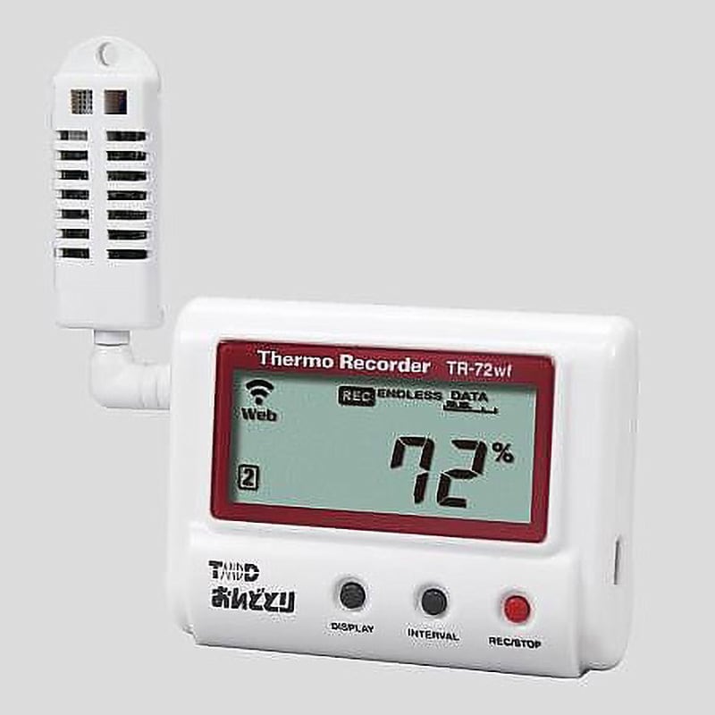 TR-72wf 【理化学機器レンタルサービス】おんどとり 温度・湿度データ 