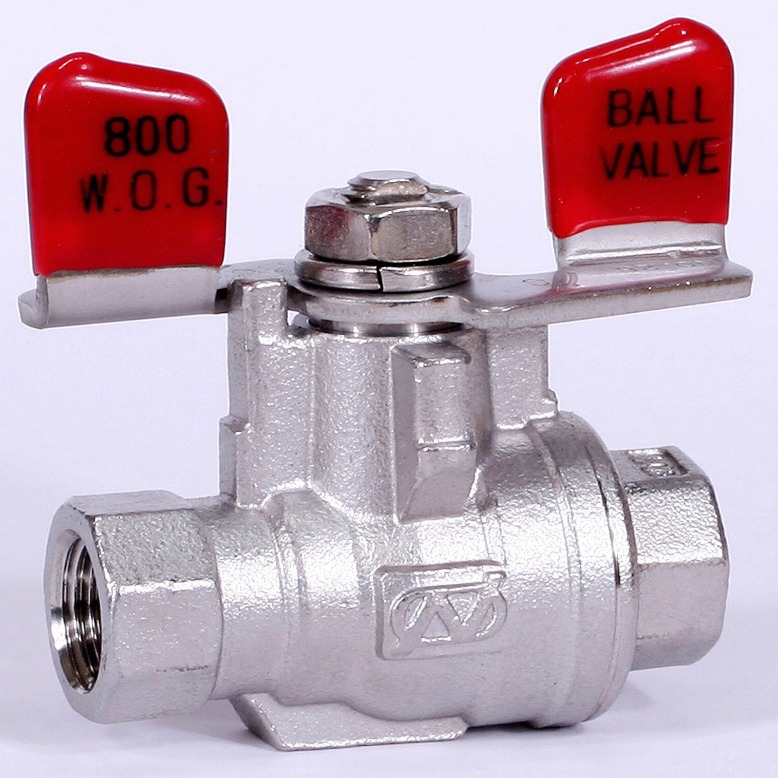 N-620(T) S式ミニボールバルブ チョウハンドル(SCS14) ONK(オーエヌ工業) ねじ込み形 呼び径(B)1/4