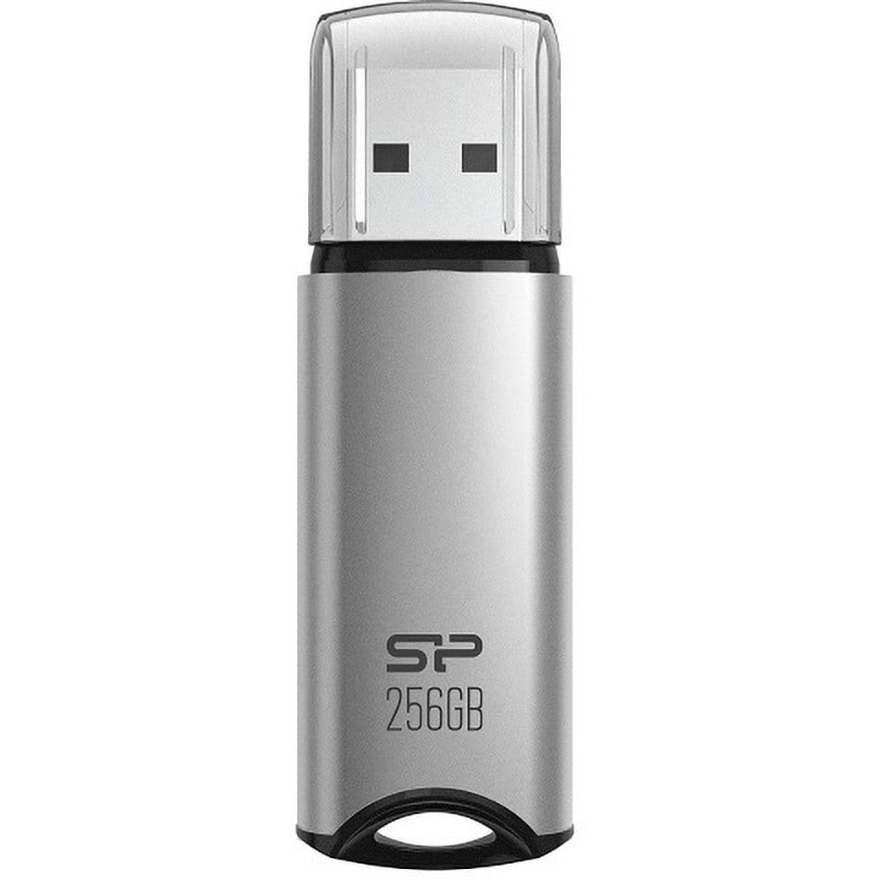 SP256GBUF3M02V1S キャップ式USB3.2対応メモリ M02 シリコン