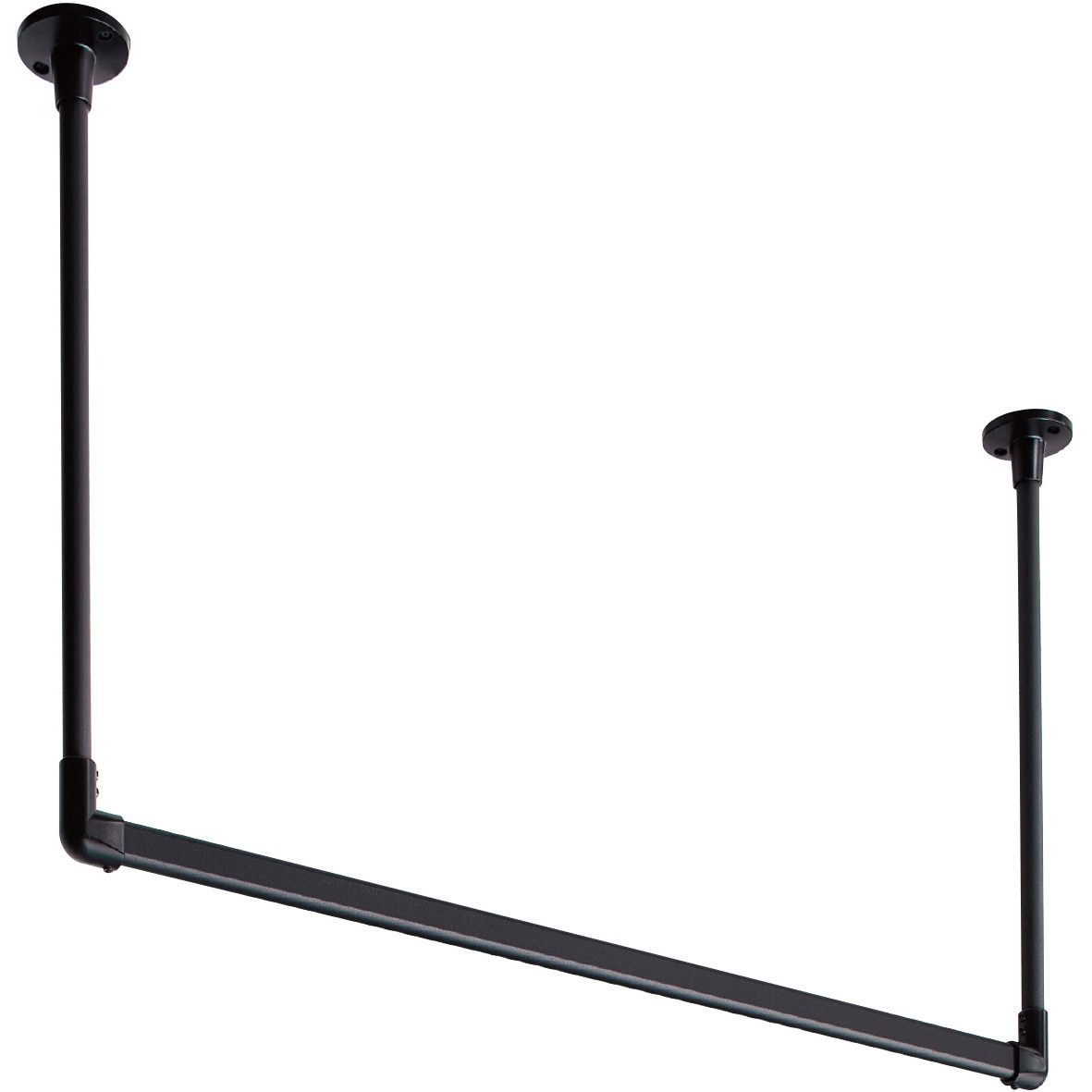 ハンギングH1 テンC GY    900X150 ハンギングバーセット H-1 天井付Cタイプ TOSO グレー色