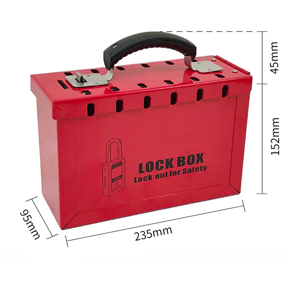 J2604 グループロックアウト用ボックス 1個 セーフラン安全用品