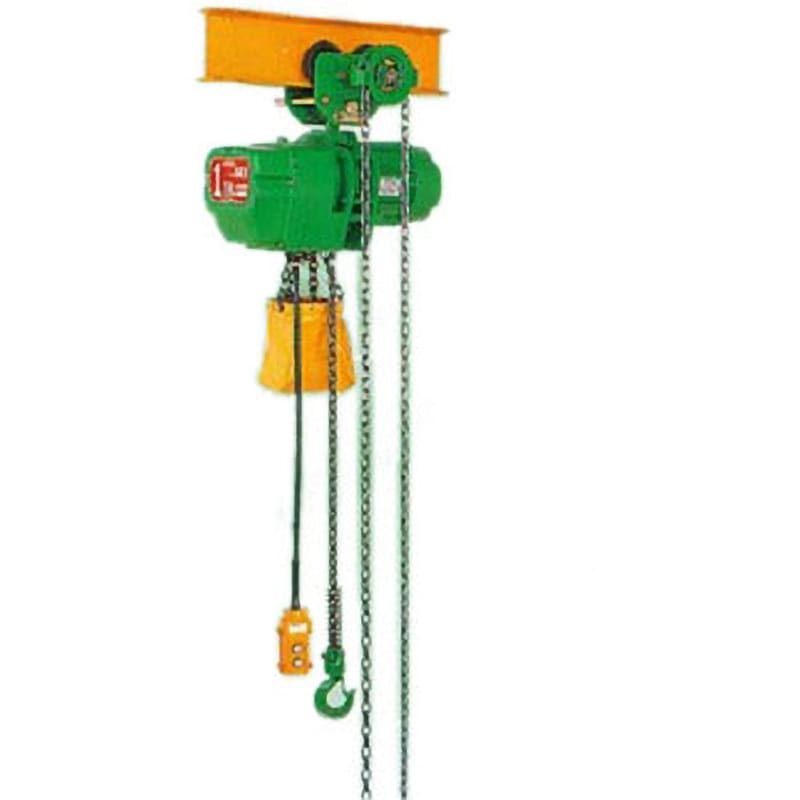 FHG-TS 1.5t 3m 2点押ボタン ギヤードトロリ付2速形電気チェーン 
