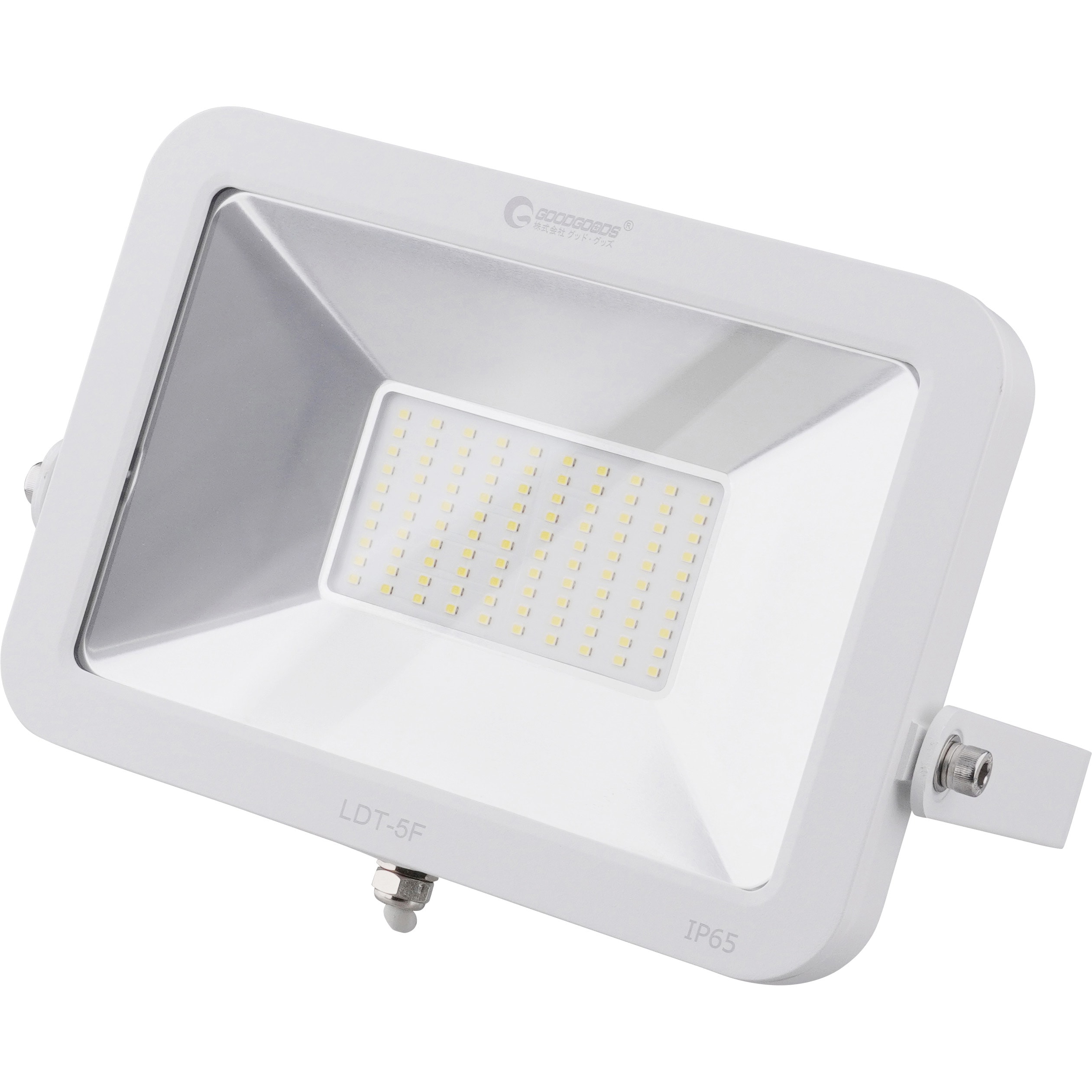 LDT-5F LED投光器 AC式 50W ホワイト 昼光色 防水 コンパクト 軽量