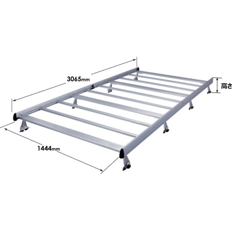 【在庫あり即納!!】【個人宅OK！】ロッキープラス ROCKY ロッキー SGR-03 三菱 ミニキャブバン用 スチール+ペイント製 長尺物/回転灯用キャリア ROCKY ロッキー キャリア 8本脚 重量物用 SE-540 日産 キャラバン ホーミー E25系