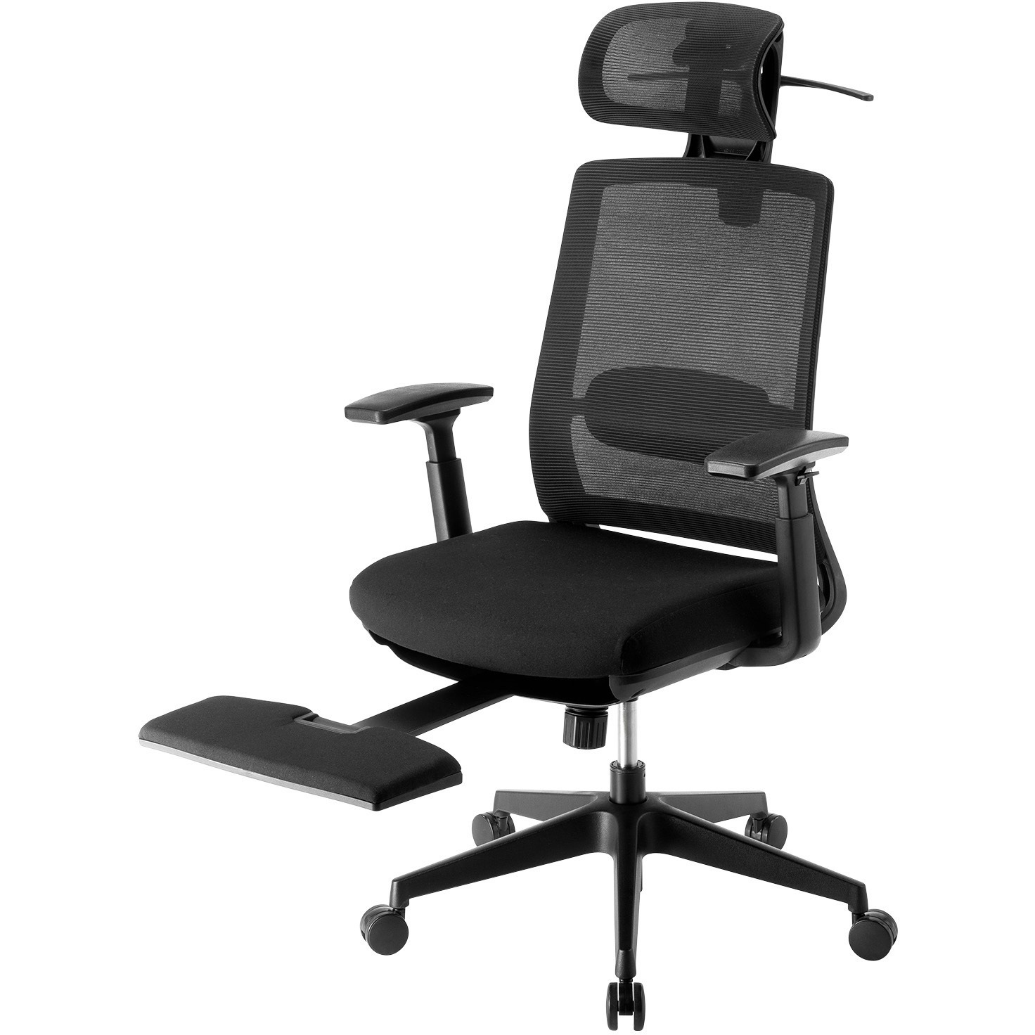 SNC-NET25BK チェア メッシュタイプ ハンガー付き サンワサプライ キャスターあり ブラック