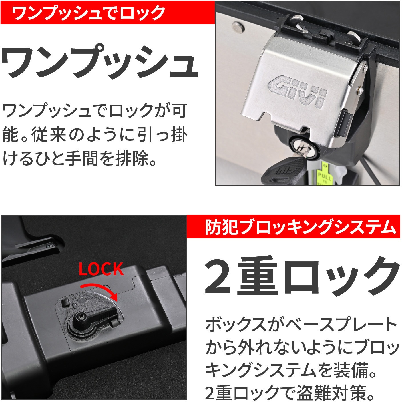 61296 GIVI 42L TREKKER OUTBACK EVOシリーズ 1個 GIVI(ジビ) 【通販 