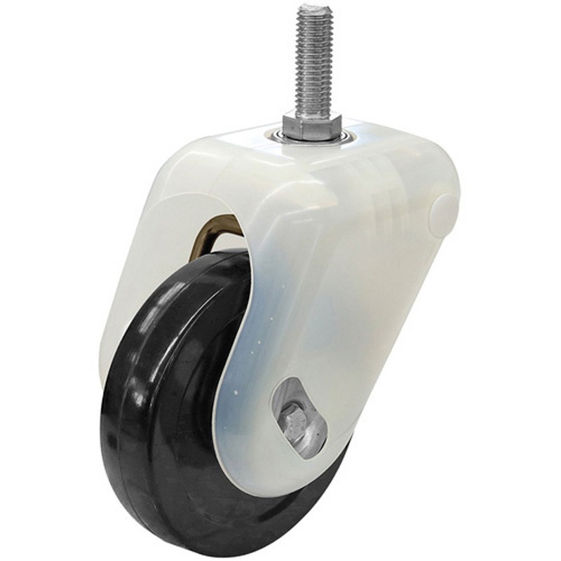 SUSAJ-TS6-SJ-CAV-100R 緩衝スプリングキャスタ トーションタイプ フルカバー付 SISIKU(シシク) 100径 取付高127mm  SUSAJ-TS6-SJ-CAV-100R