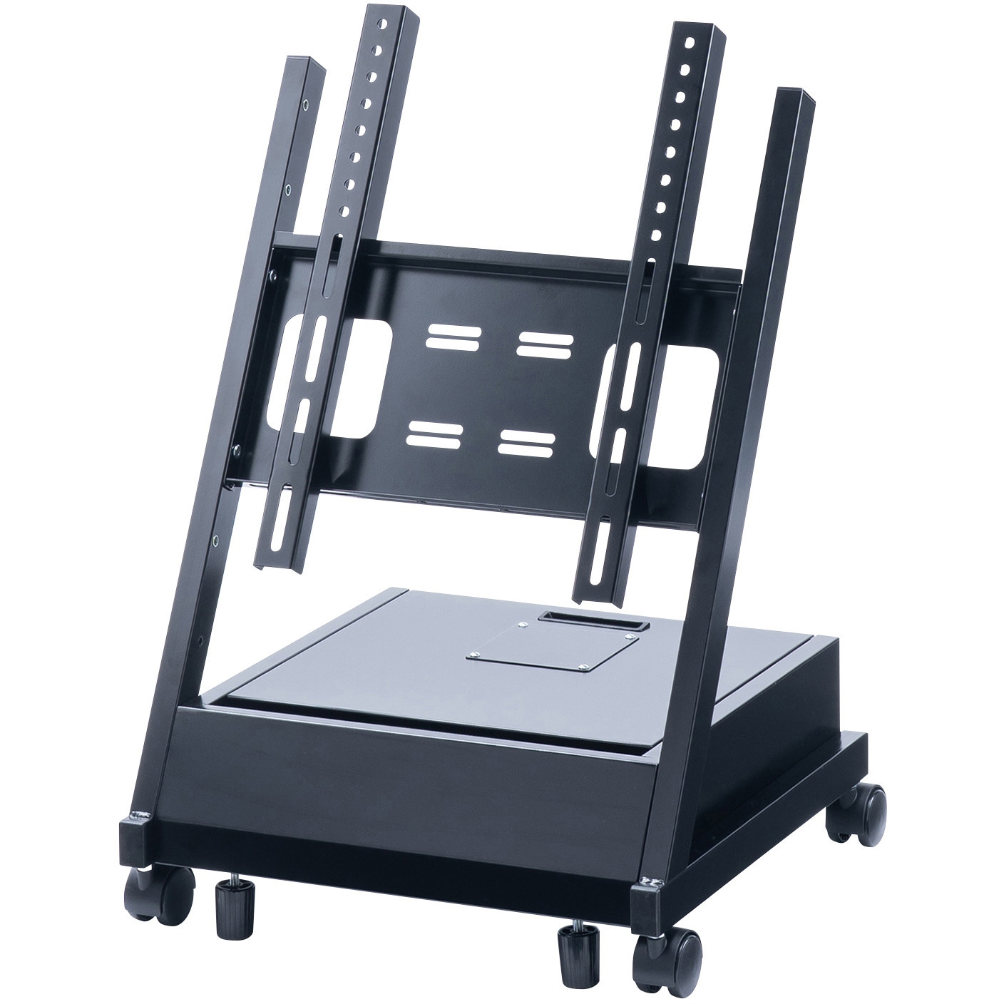 CR-PL66 液晶ディスプレイスタンド 40～65型対応 ロータイプ 1台 サンワサプライ 【通販モノタロウ】