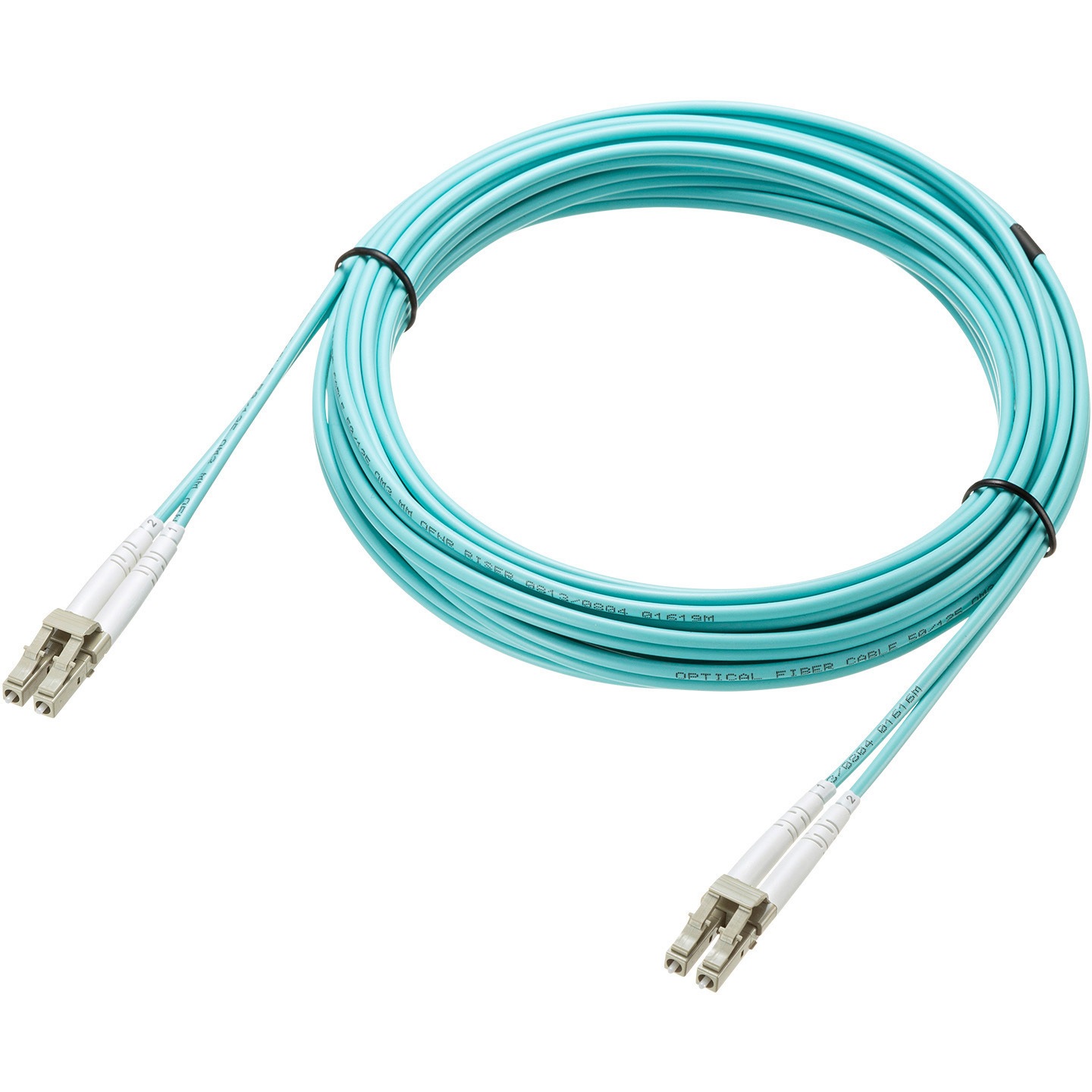 HKB-HOM3LCLC-05 光ファイバケーブル OM3 補強メガネ型 サンワサプライ 芯数2芯 5m   HKB-HOM3LCLC-05