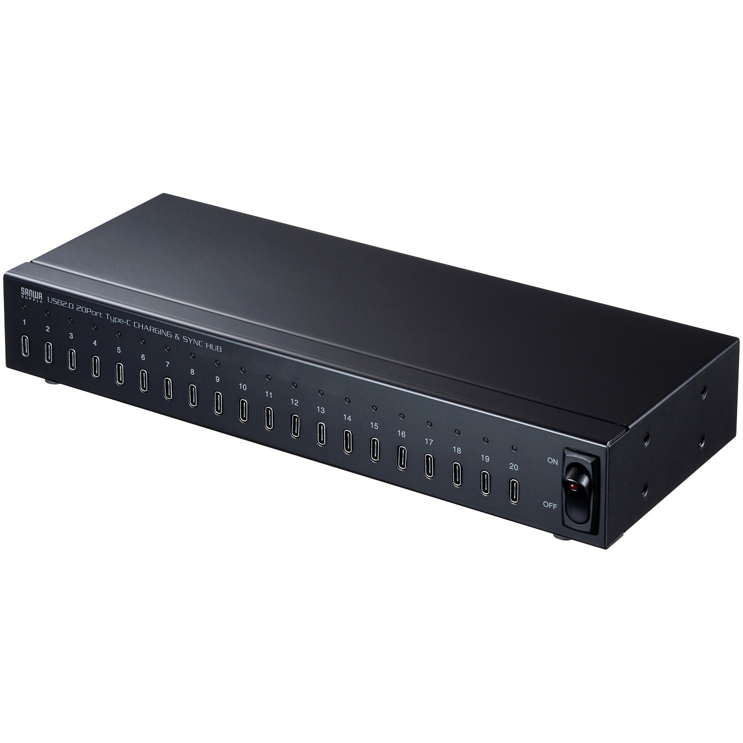 USB-2THCS20N USBハブ USB TypeC 20ポート サンワサプライ セルフパワー ケーブル長1.8m 65,890円