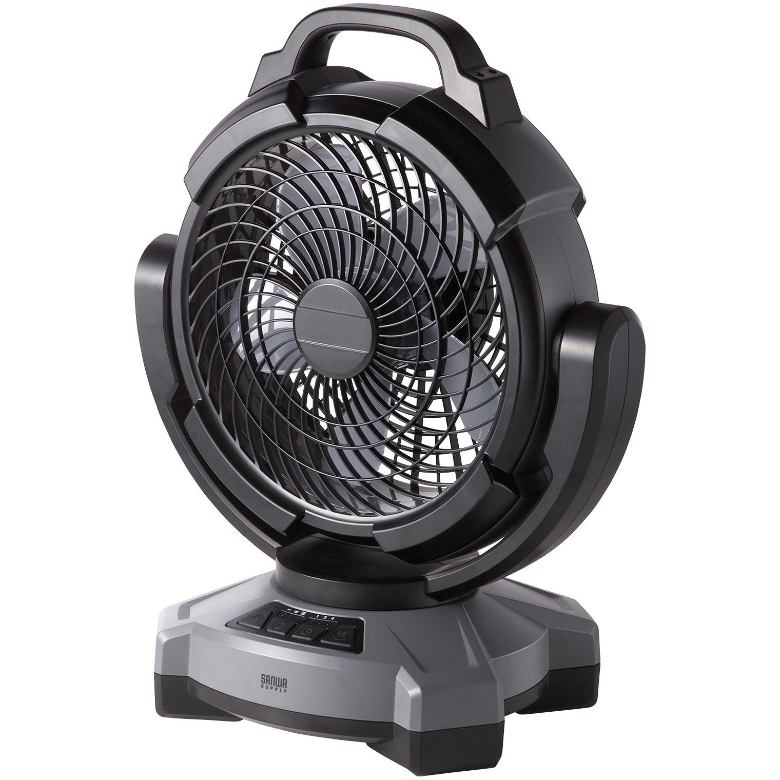 FAN-W1BK 扇風機 大型 充電式 1個 サンワサプライ 【通販モノタロウ】