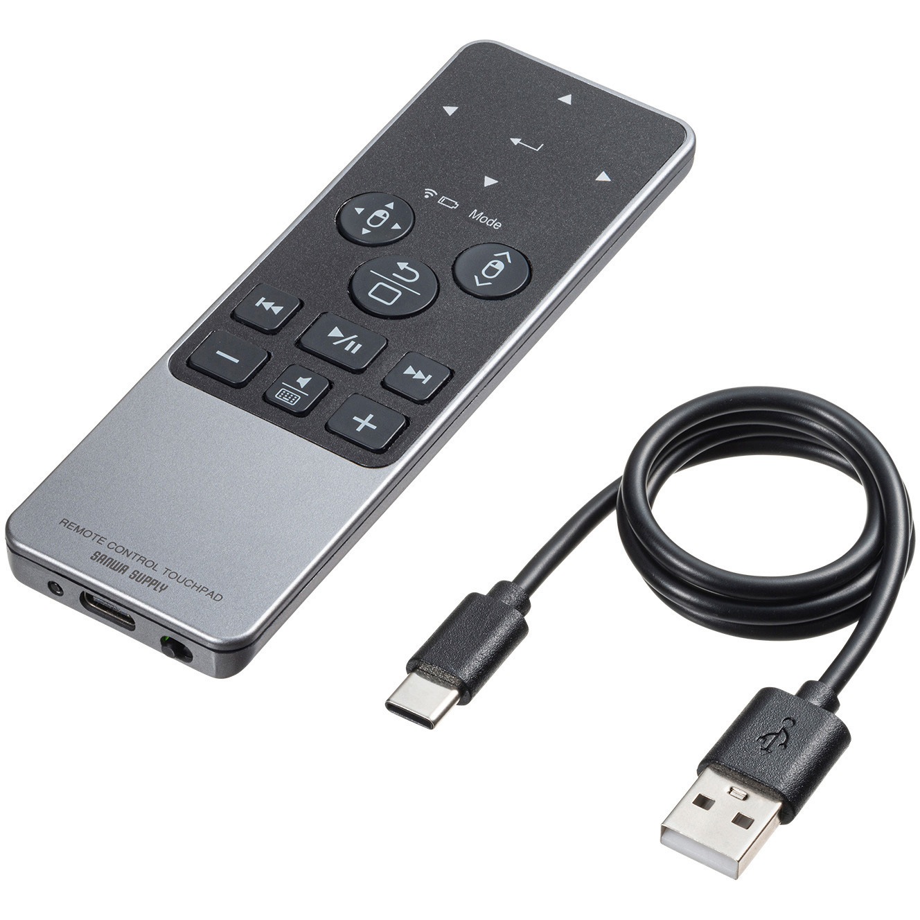 MA-PBS325BK タッチパッドリモコン Bluetooth 5.1 サンワサプライ 電波周波数2.4GHz帯 充電池※リチウムポリマー電池