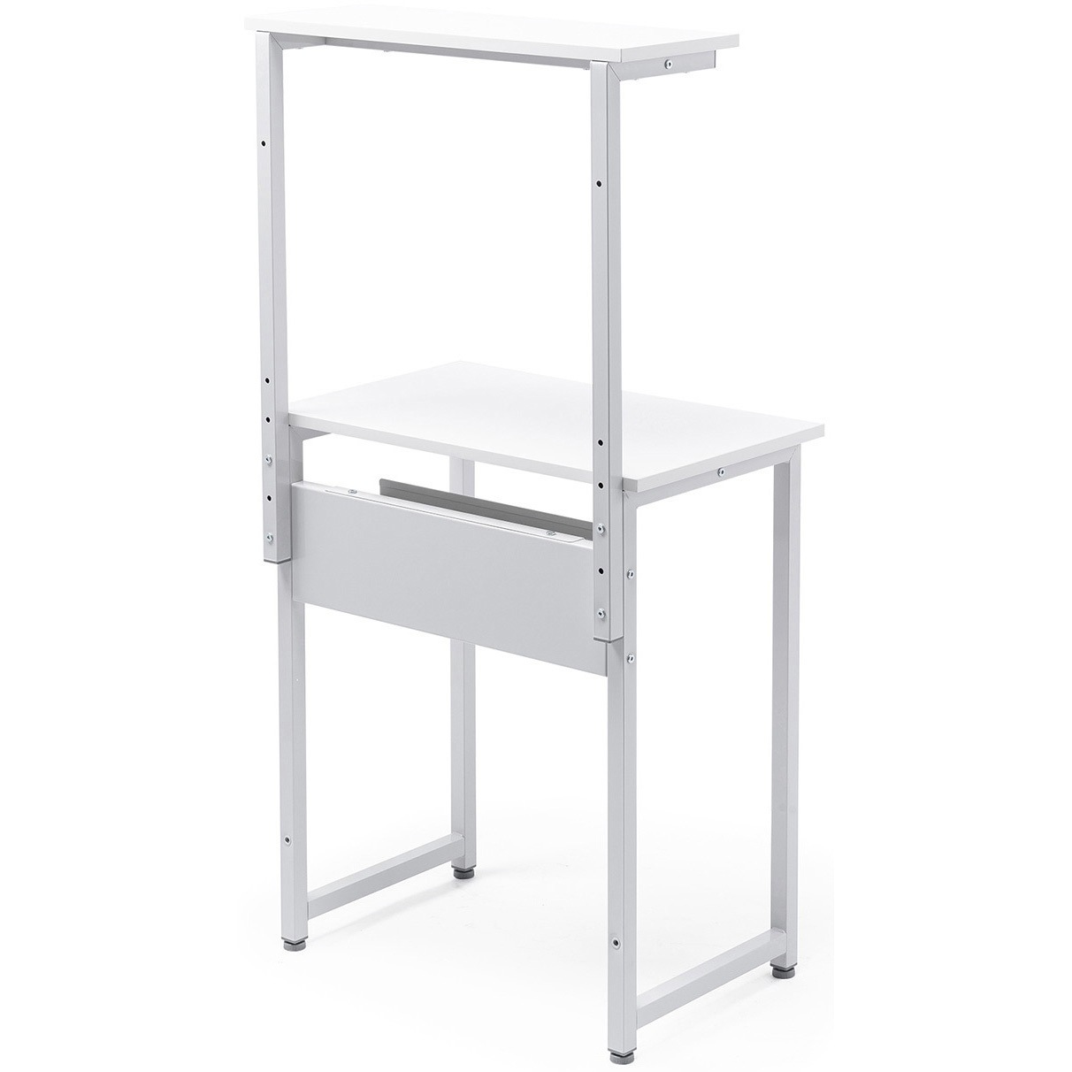 100-DESKF060W ラック シンプルタイプ サンワダイレクト ホワイト   100-DESKF060W