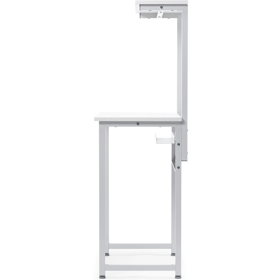 100-DESKF060W ラック シンプルタイプ サンワダイレクト ホワイト   100-DESKF060W