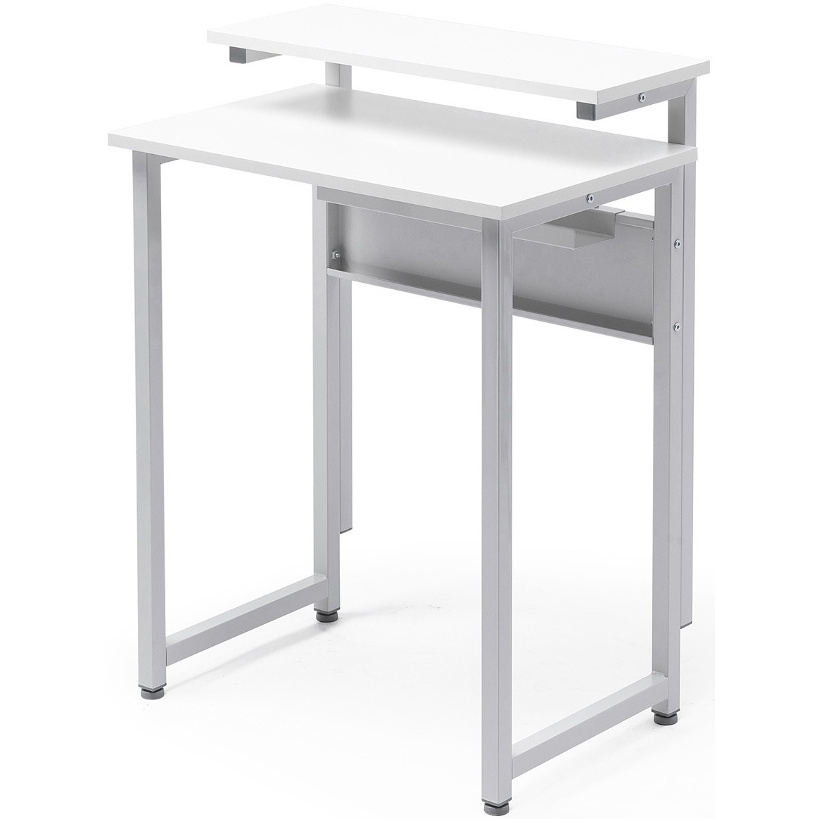 100-DESKF060W ラック シンプルタイプ サンワダイレクト ホワイト   100-DESKF060W