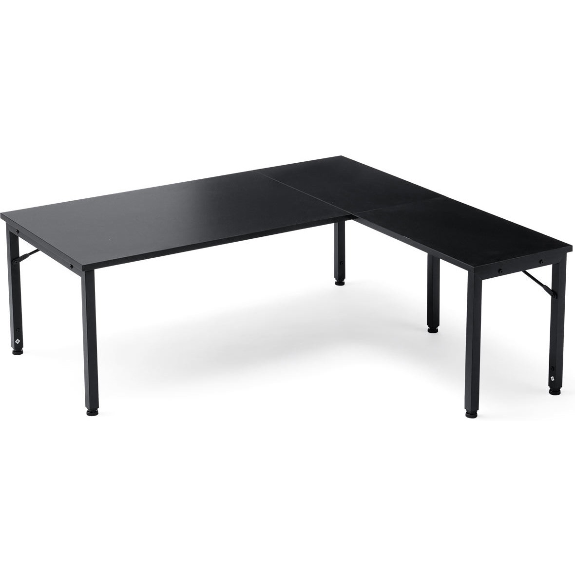 100-DESKL021BK デスク ロータイプ L字型 1台 サンワダイレクト 【通販モノタロウ】