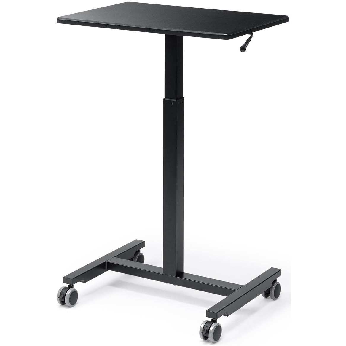 100-ERD048BK デスク ガス昇降 サンワダイレクト 幅62cm奥行き43cm高さ