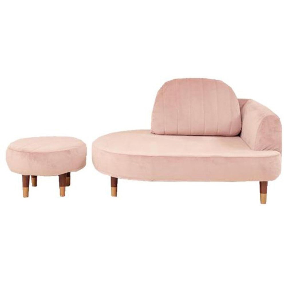 A1058p-b-721PIK ベロアコンパクトソファー セルタン ベロアスモーキーピンク色 高さ49.5cm幅104cm奥行き75cm  A1058p-b-721PIK