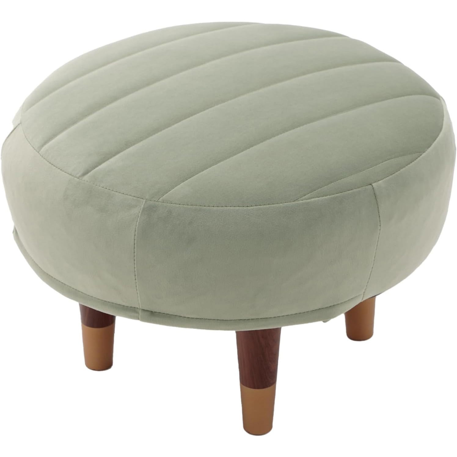 A1058p-OT-b-720GRN ベロアオットマン セルタン ベロアアーモンドグリーン色 高さ30cm幅45cm奥行き45cm  A1058p-OT-b-720GRN