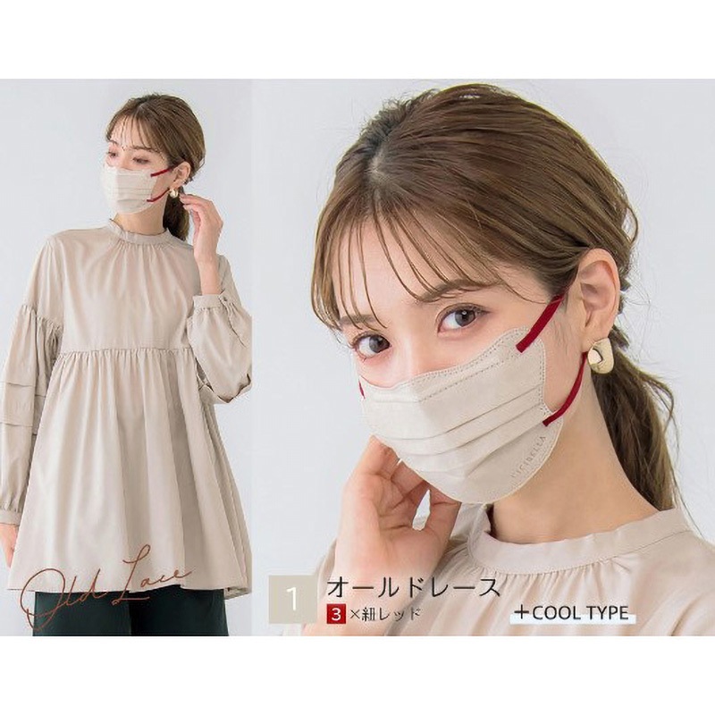 ハンドメイド、CICIBELLAタイプ、レースマスク 【公式通販】