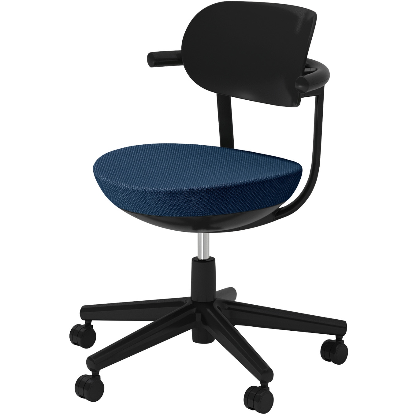 C07-B11JU-BKT7BK1 オフィスチェアー パロ 背樹脂タイプ(配送・組立サービス付き) コクヨ ポリウレタン巻きキャスター 肘掛あり 36,387円